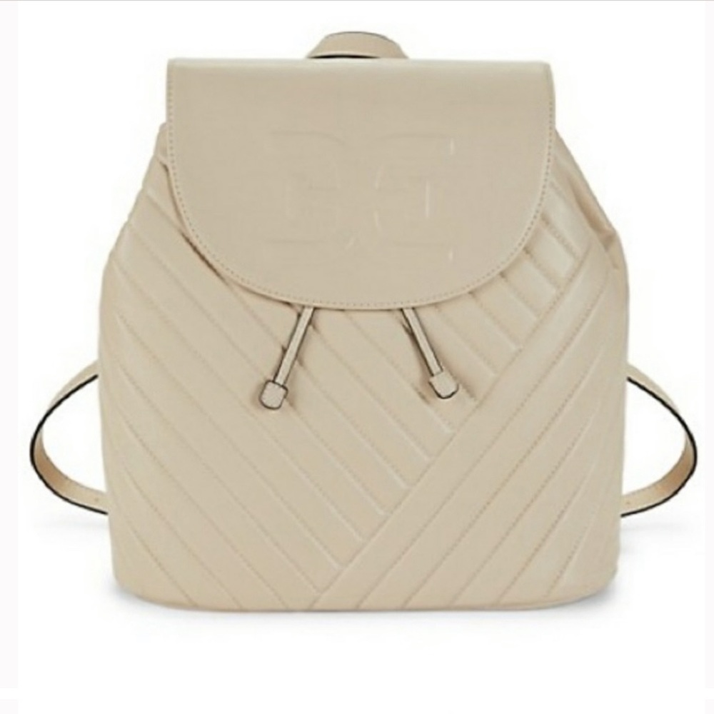 Sam Edelman Elise Faux Leather Backpack Ivory